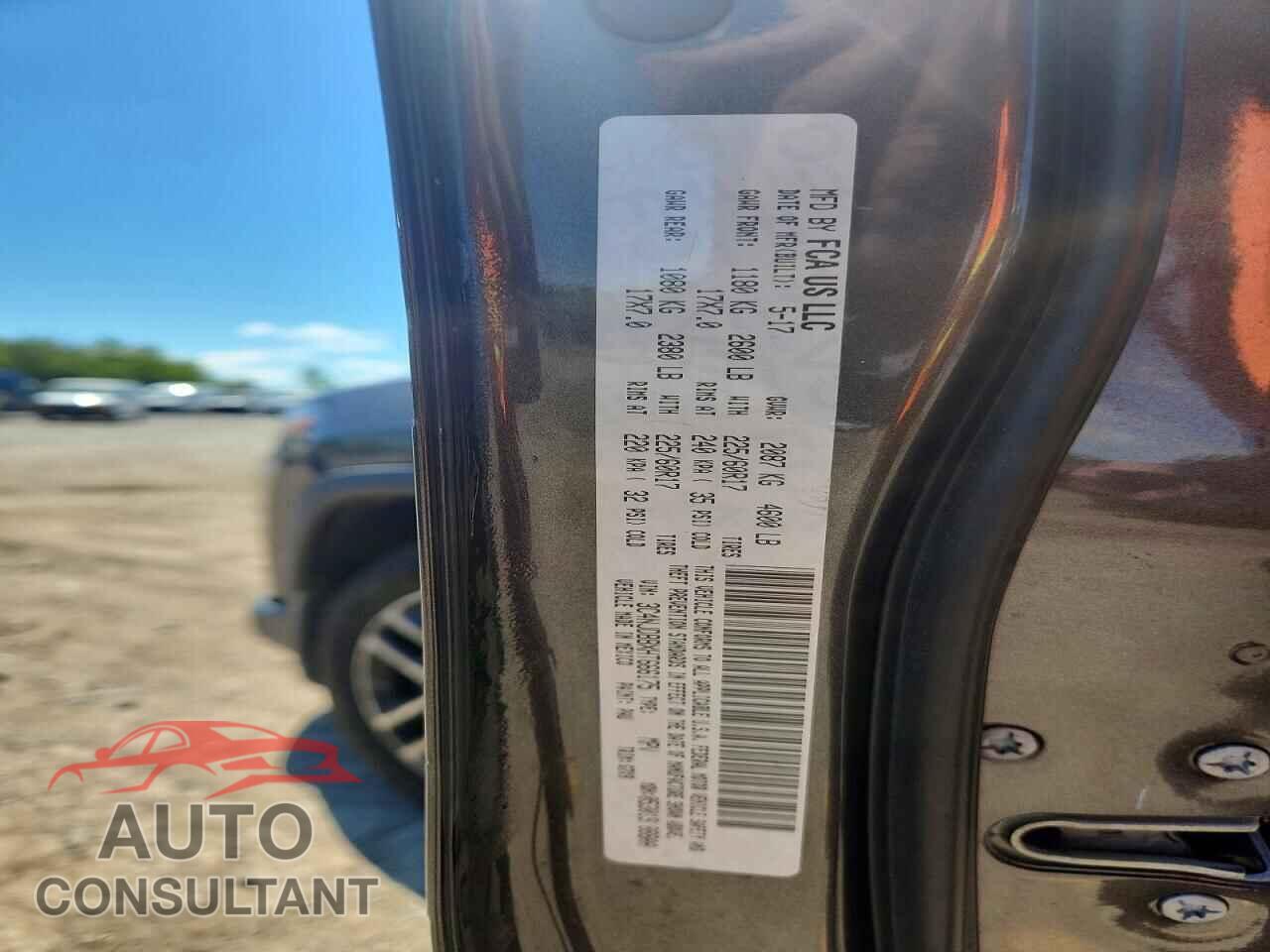 JEEP COMPASS 2017 - 3C4NJDBBXHT666175