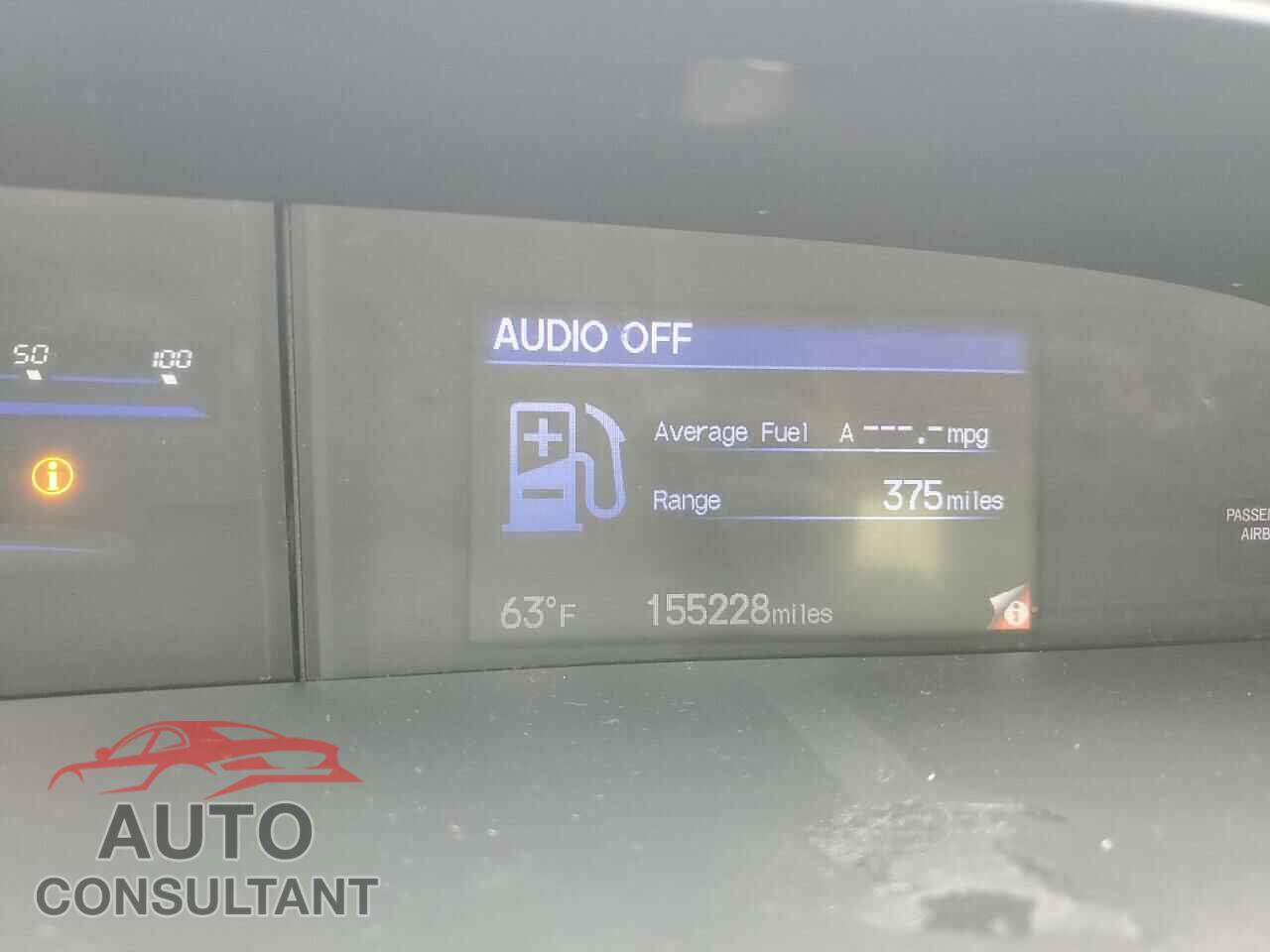 HONDA CIVIC 2012 - JHMFB4F22CS011397
