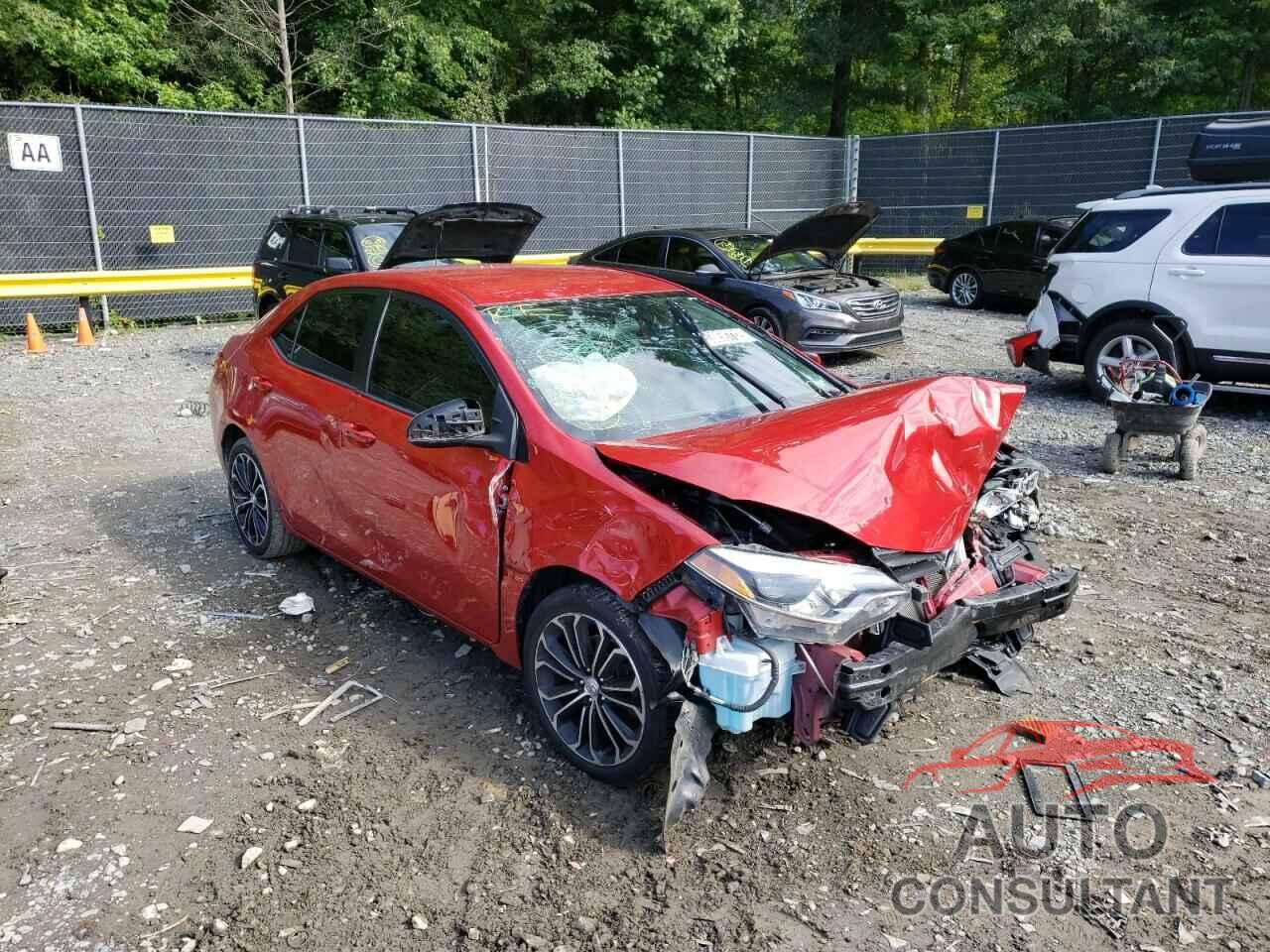 TOYOTA COROLLA 2016 - 2T1BURHE8GC565565