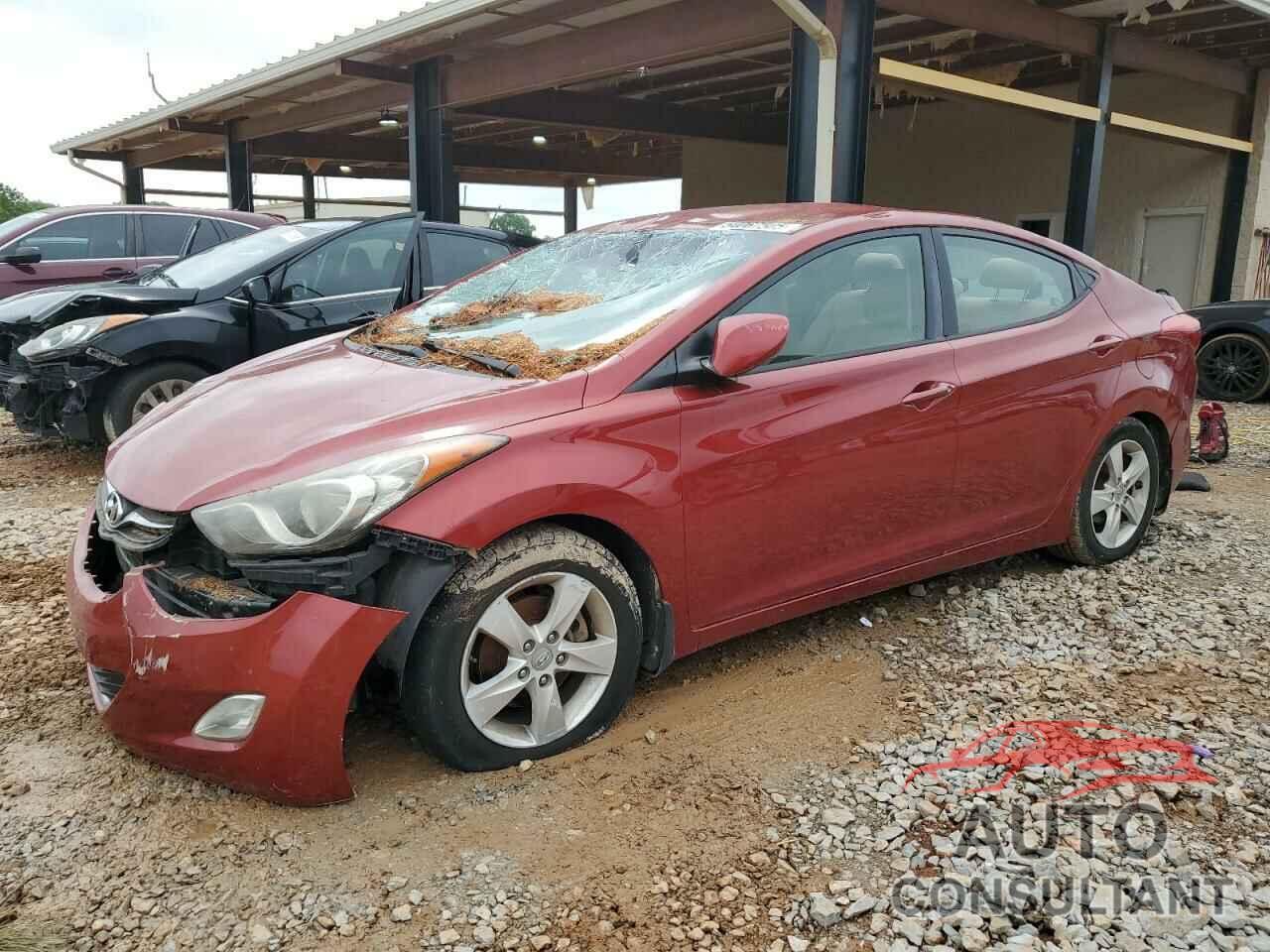 HYUNDAI ELANTRA 2012 - KMHDH4AE2CU307268