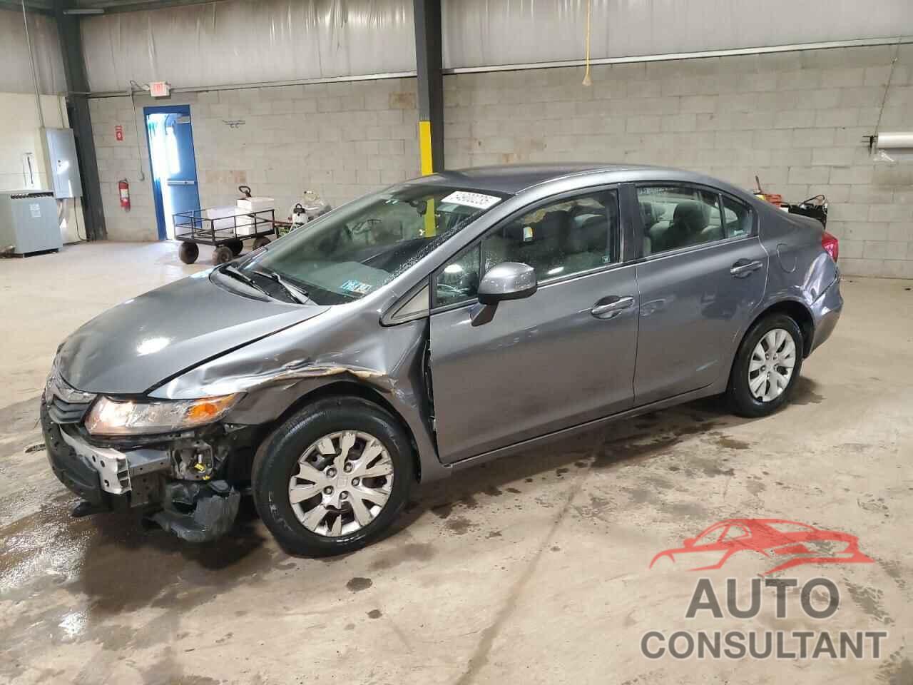 HONDA CIVIC 2012 - 19XFB2F55CE356765