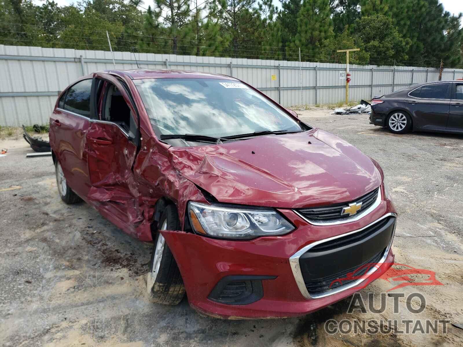 CHEVROLET SONIC 2018 - 1G1JD5SGXJ4112825