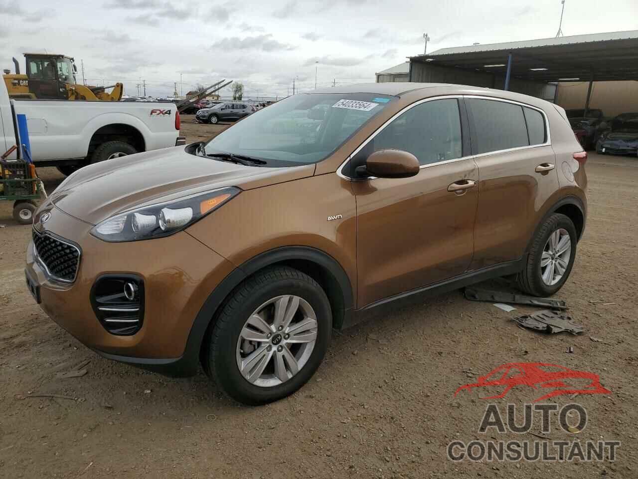 KIA SPORTAGE 2017 - KNDPMCAC1H7130126