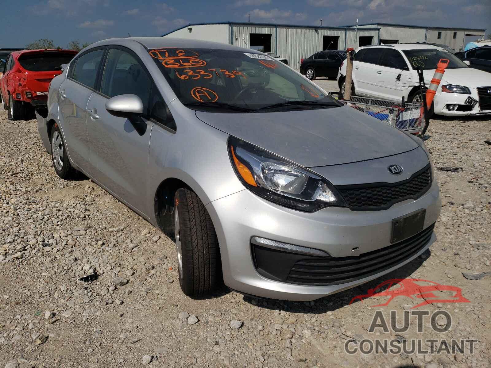 KIA RIO 2016 - KNADM4A34G6633739