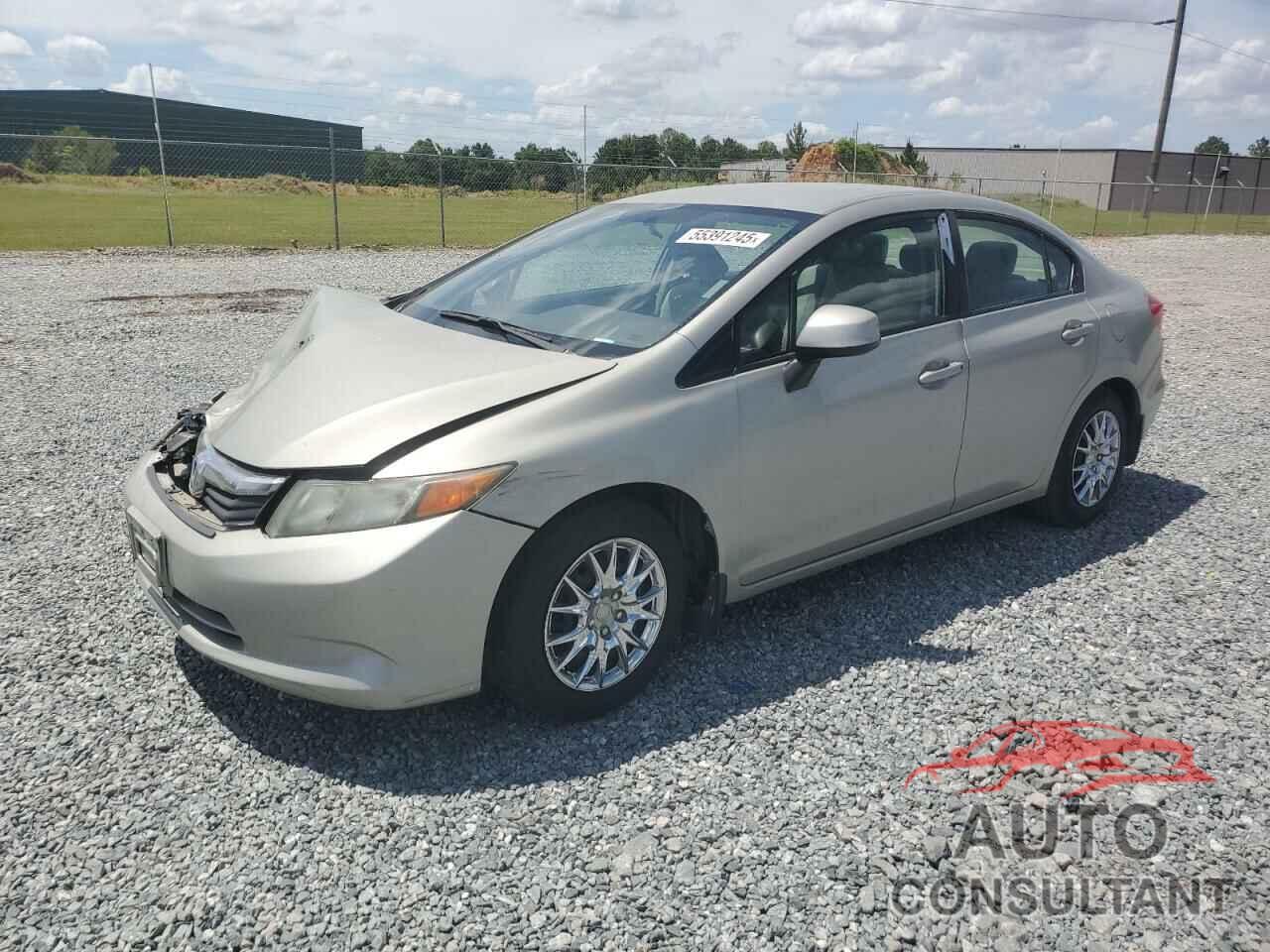 HONDA CIVIC 2012 - 2HGFB2F56CH560495