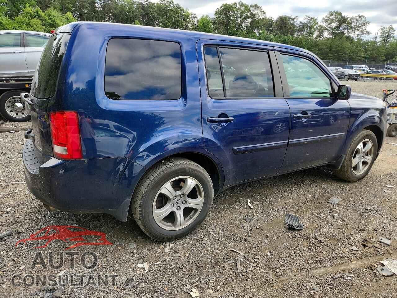 HONDA PILOT 2013 - 5FNYF4H71DB071824