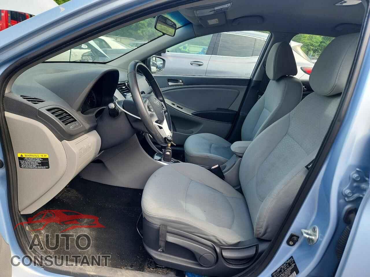 HYUNDAI ACCENT 2012 - KMHCU5AE9CU020037