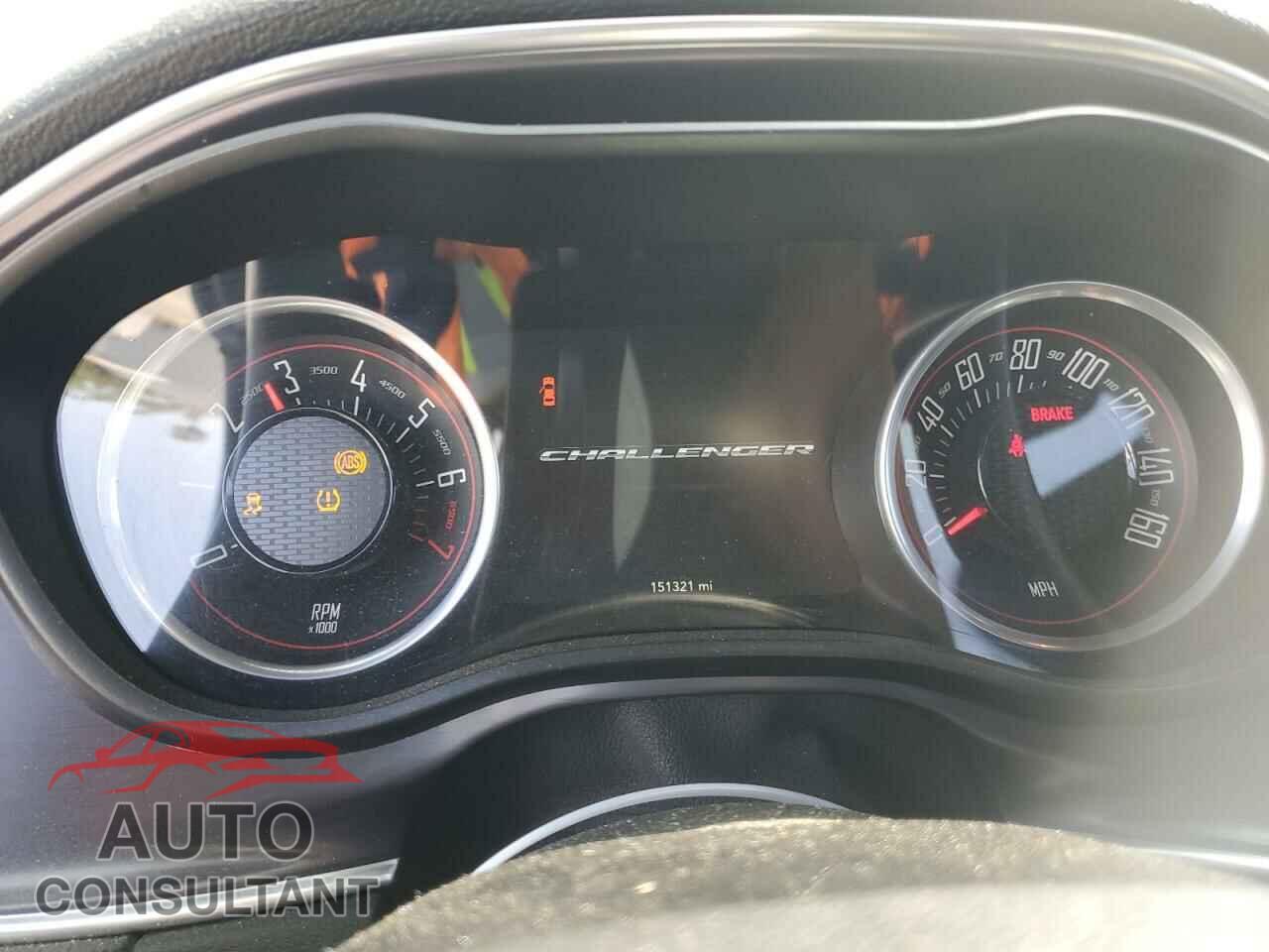 DODGE CHALLENGER 2016 - 2C3CDZAGXGH191812