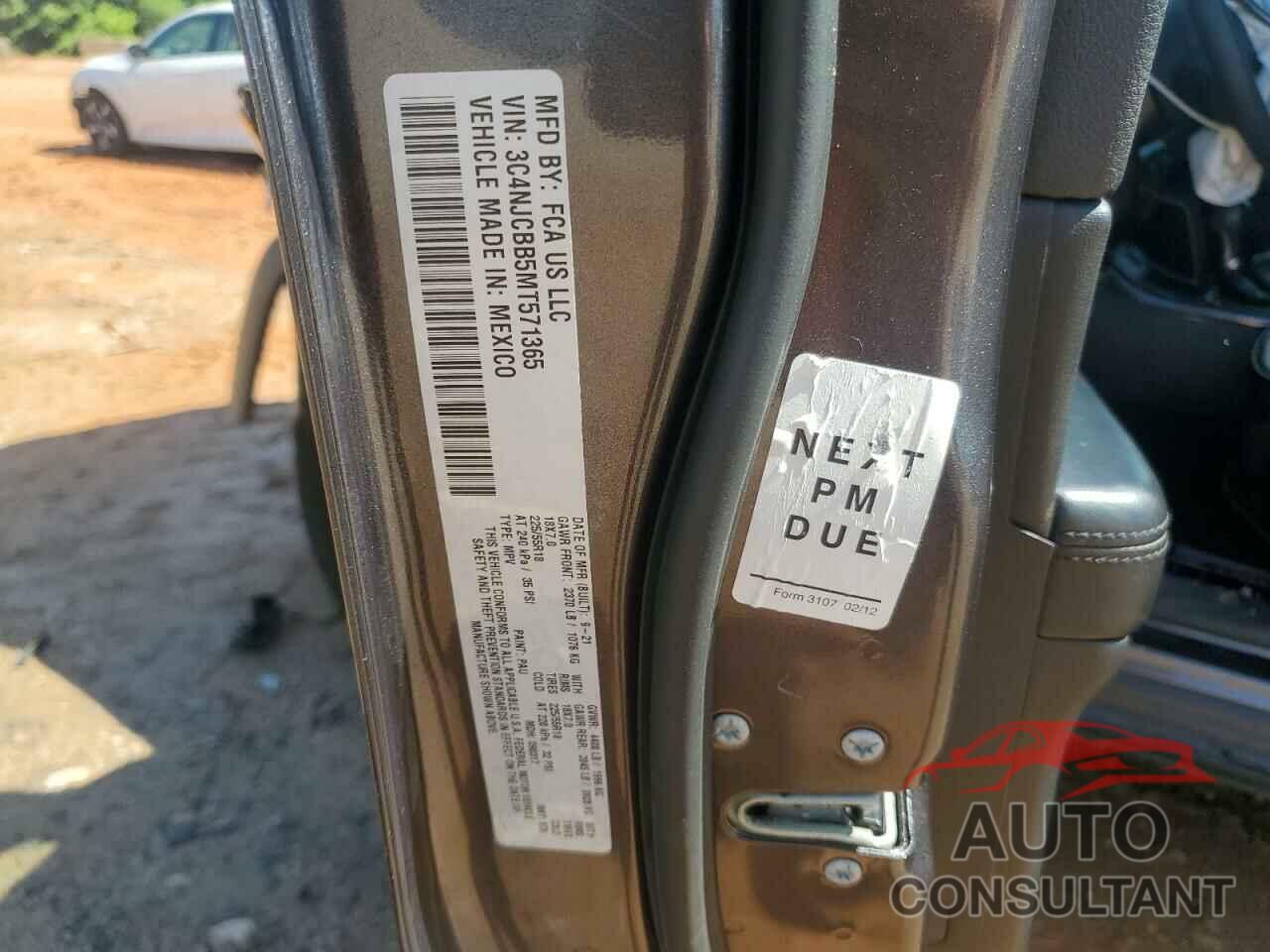 JEEP COMPASS 2021 - 3C4NJCBB5MT571365