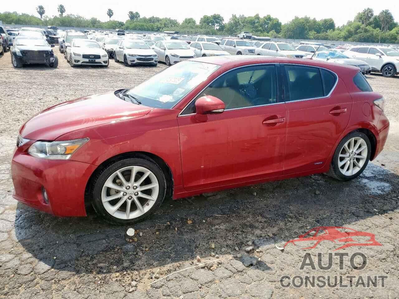 LEXUS CT 200 2011 - JTHKD5BHXB2004804