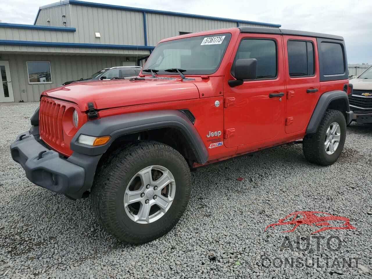 JEEP WRANGLER 2018 - 1C4HJXDG0JW197511