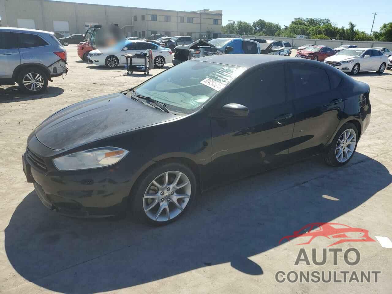 DODGE DART 2013 - 1C3CDFBA7DD210396