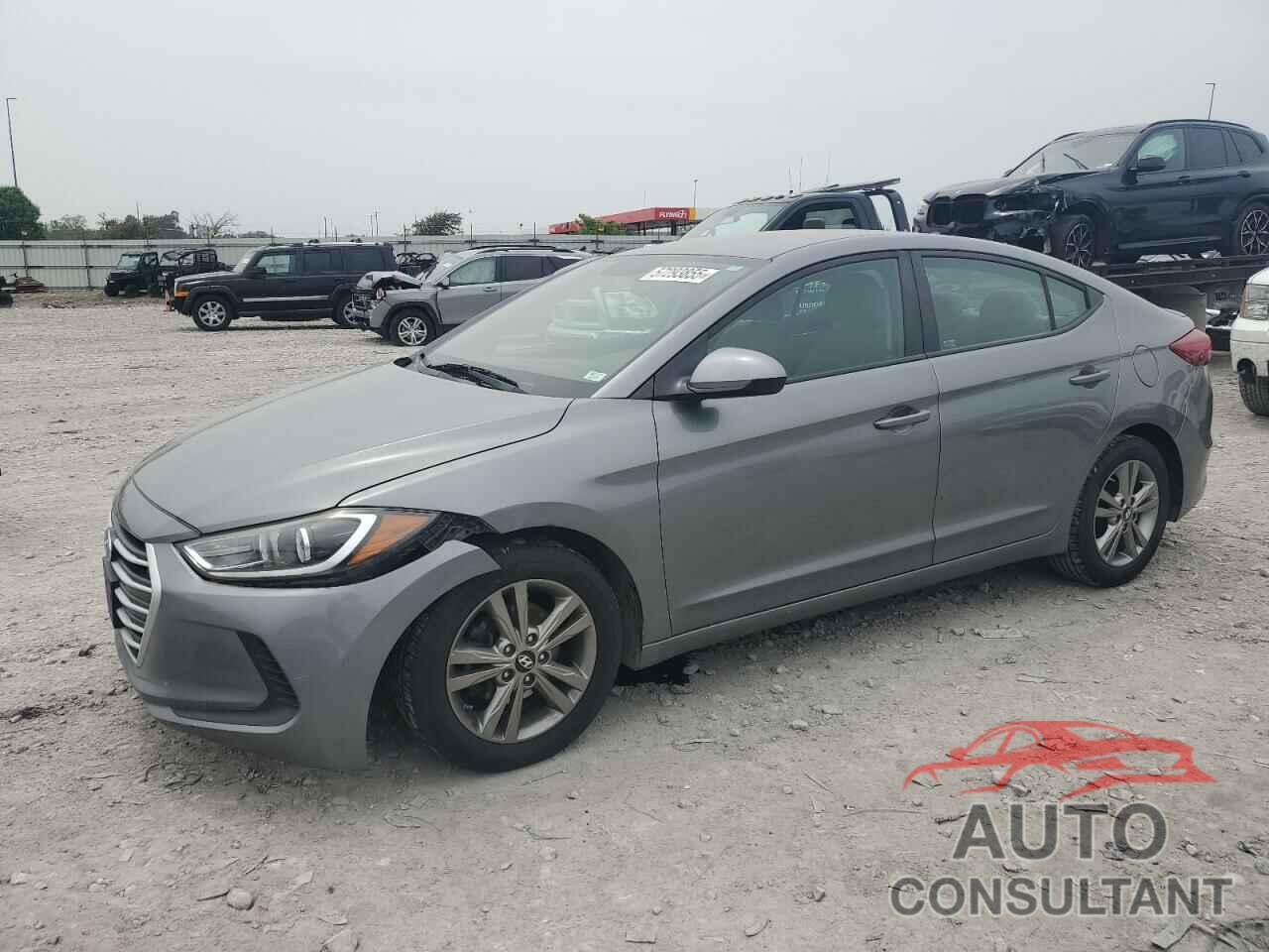 HYUNDAI ELANTRA 2017 - KMHD84LF9HU150559
