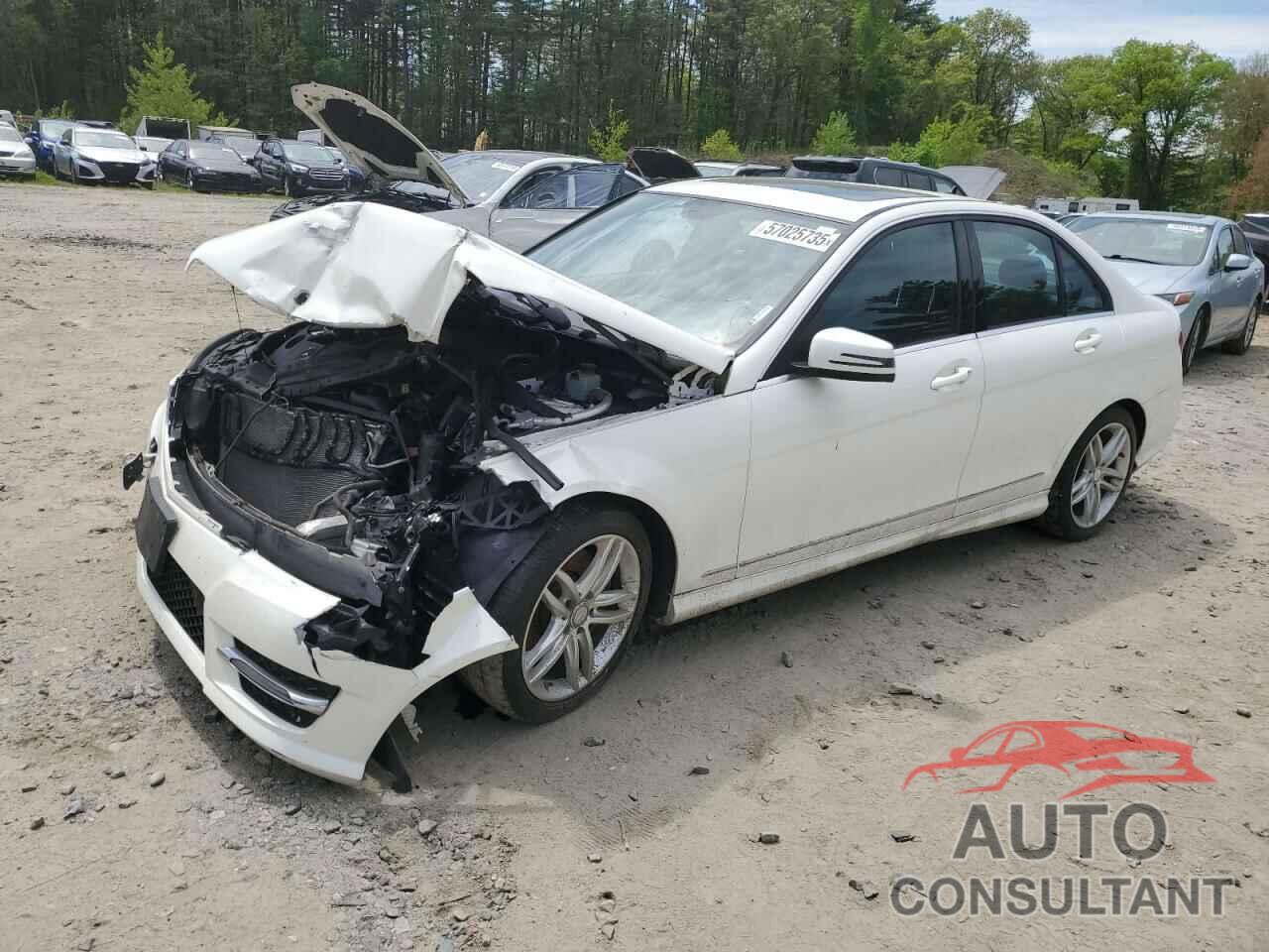 MERCEDES-BENZ C-CLASS 2014 - WDDGF8AB0ER312341