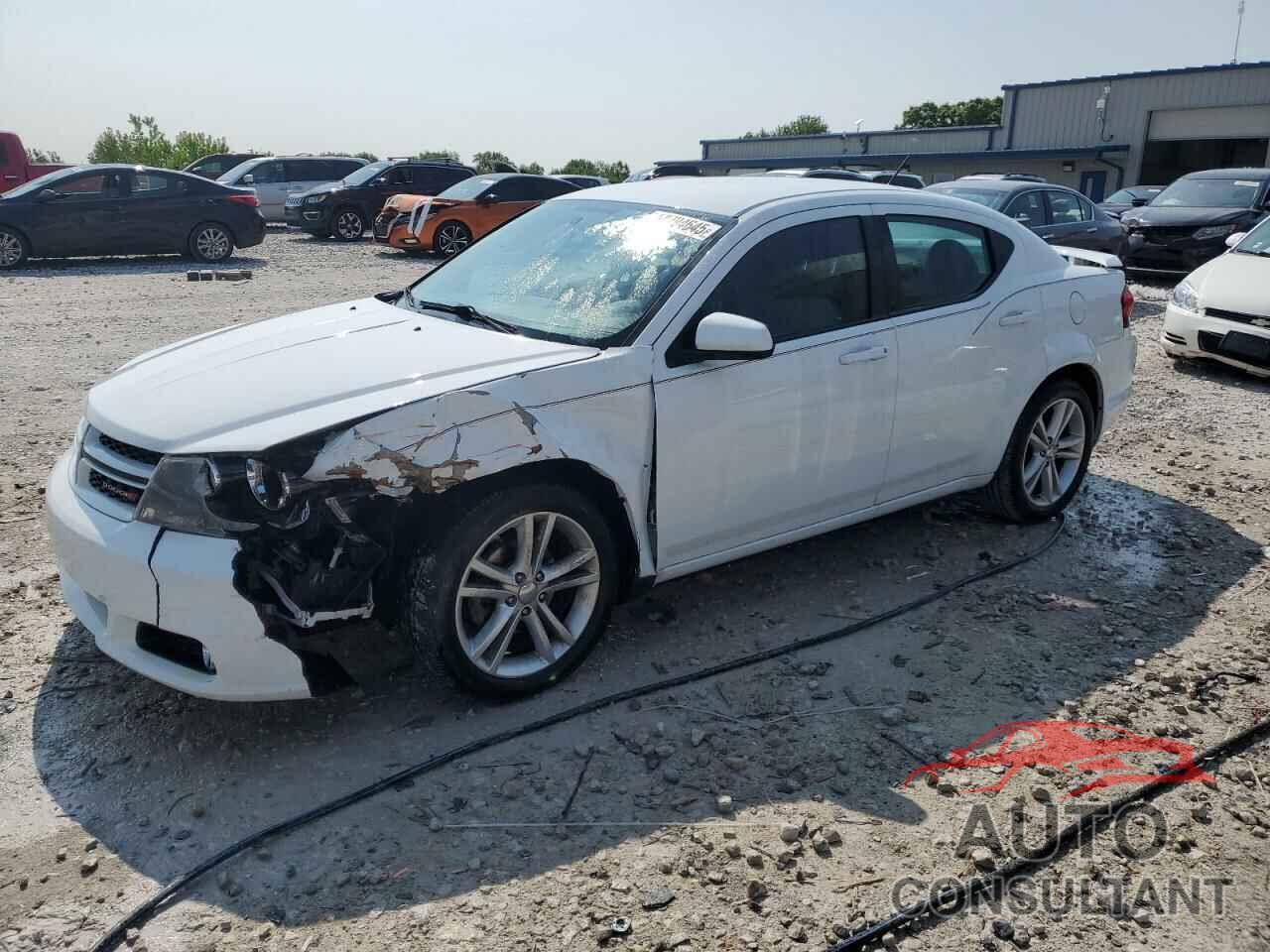 DODGE AVENGER 2013 - 1C3CDZCB2DN576852