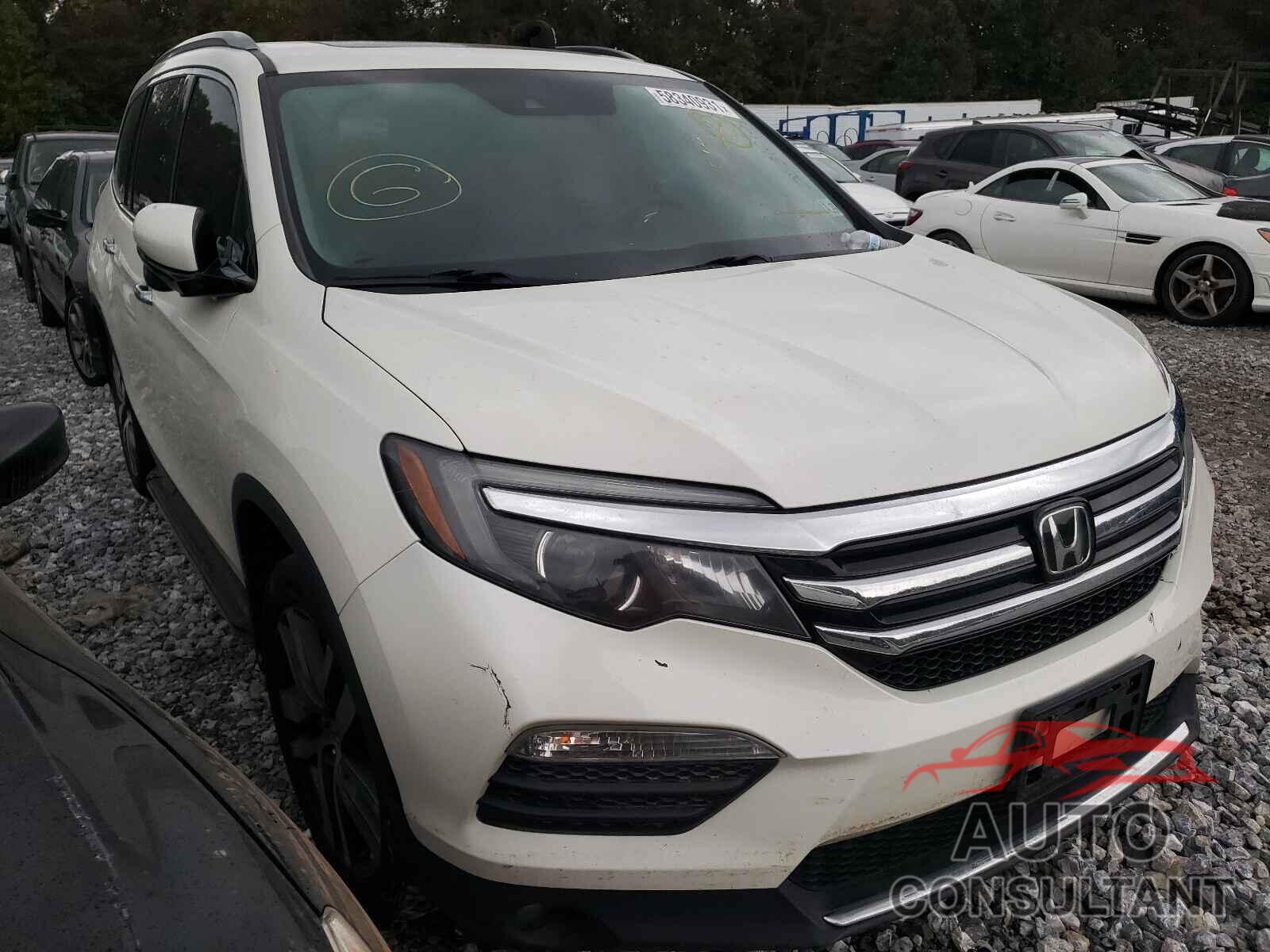 HONDA PILOT 2017 - 5FNYF6H93HB089342