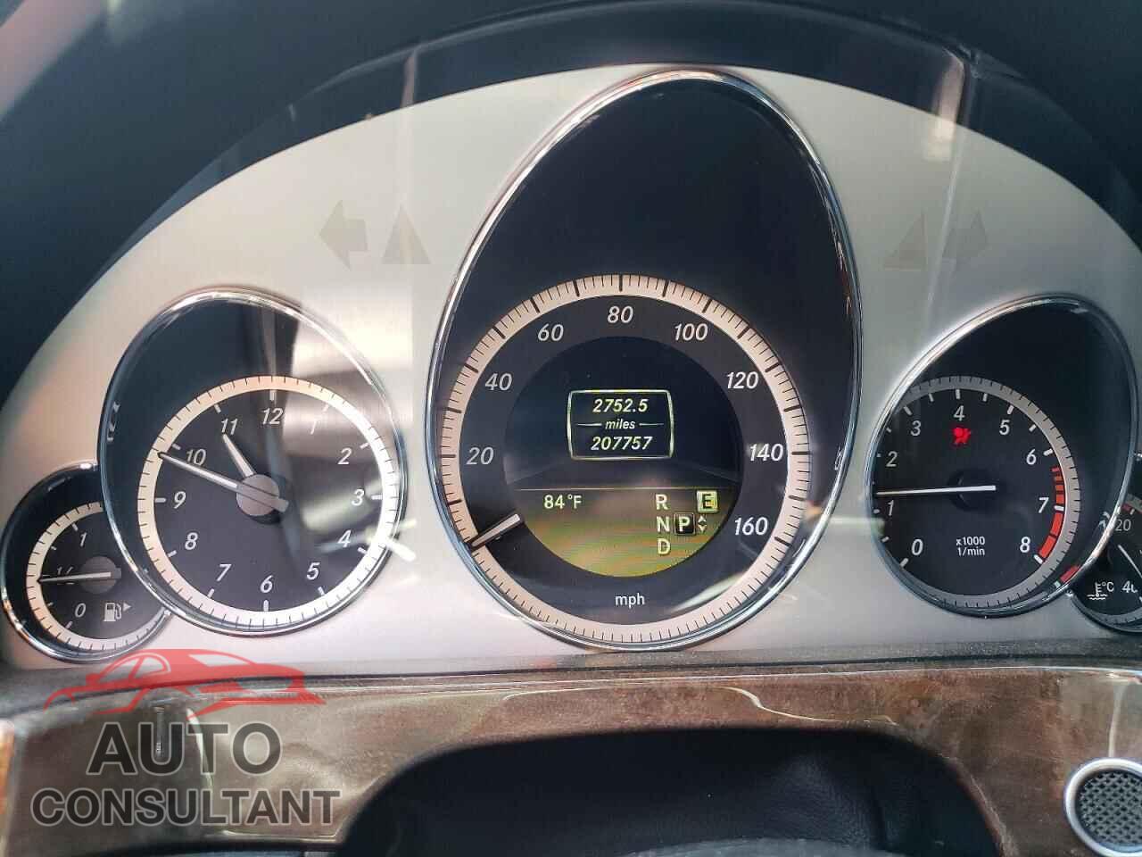 MERCEDES-BENZ E-CLASS 2012 - WDDHF9BB9CA556459