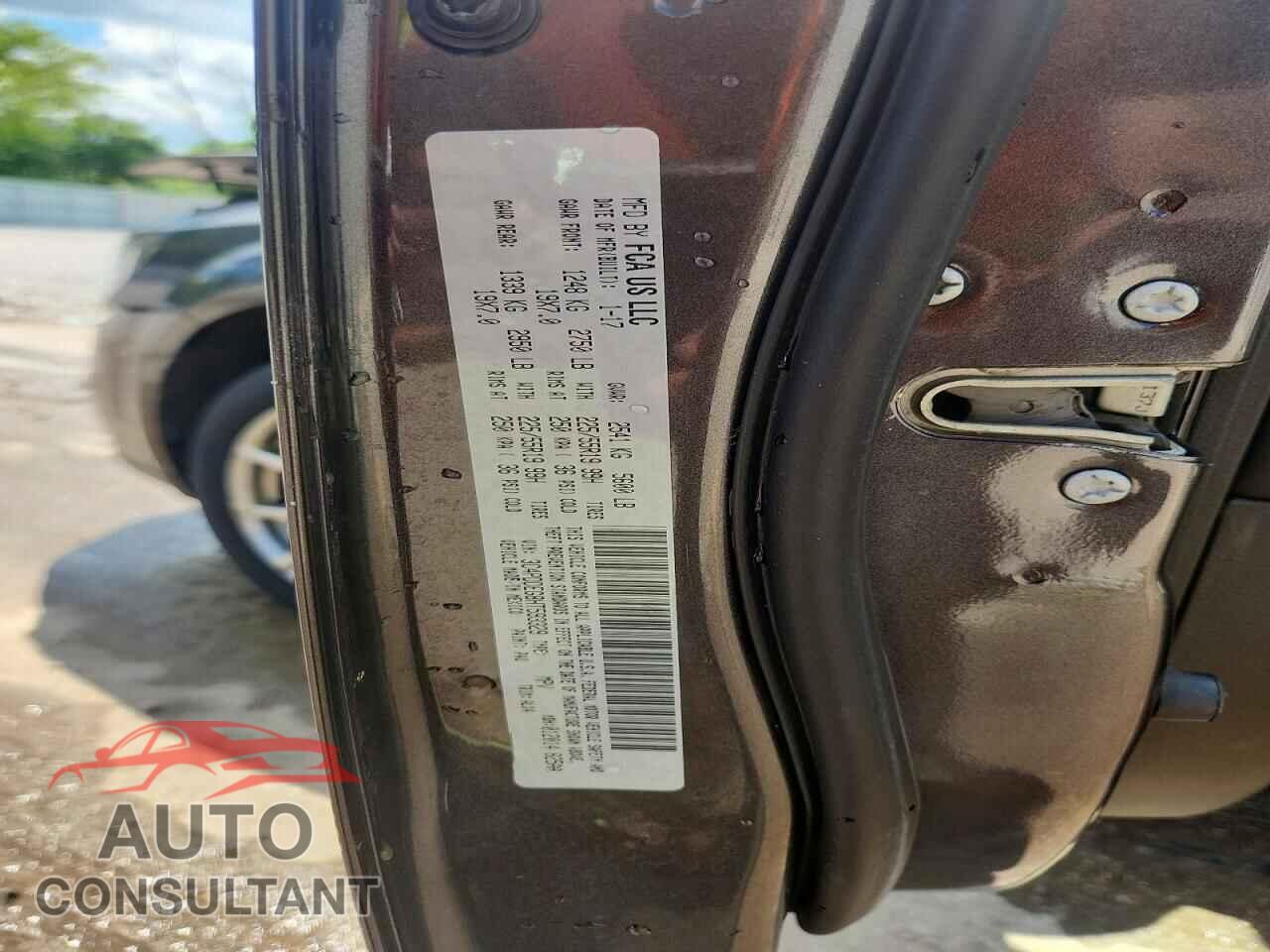 DODGE JOURNEY 2017 - 3C4PDDEG8HT593329