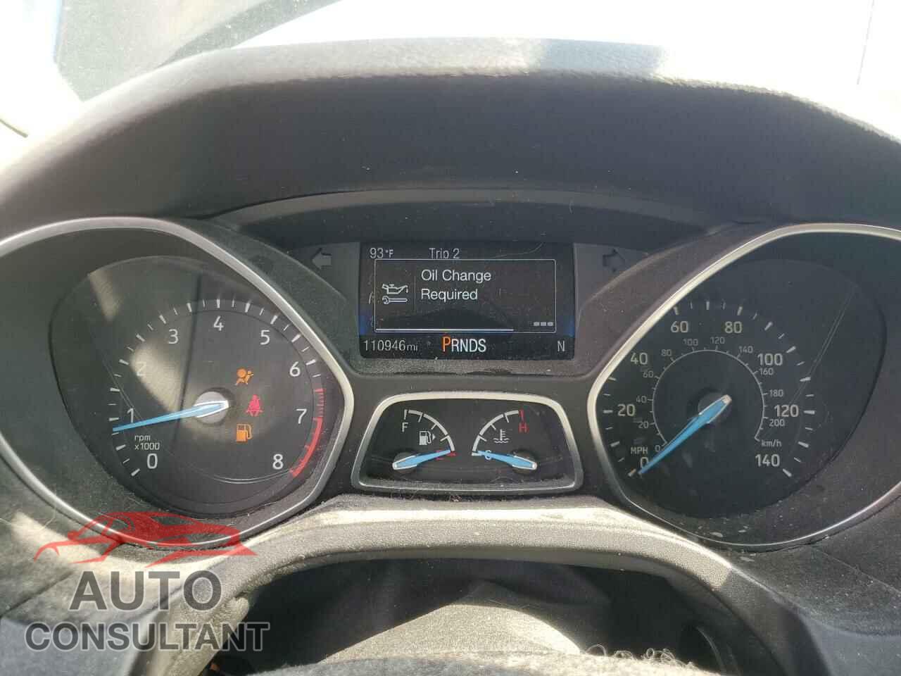 FORD FOCUS 2016 - 1FADP3F22GL207351