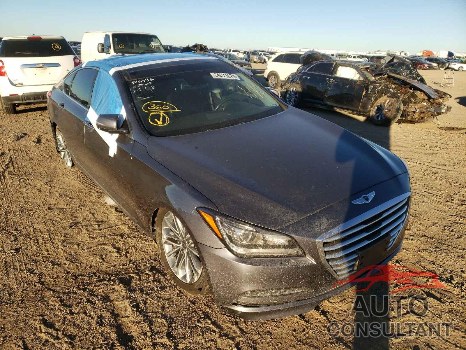 HYUNDAI GENESIS 2016 - KMHGN4JEXGU128665