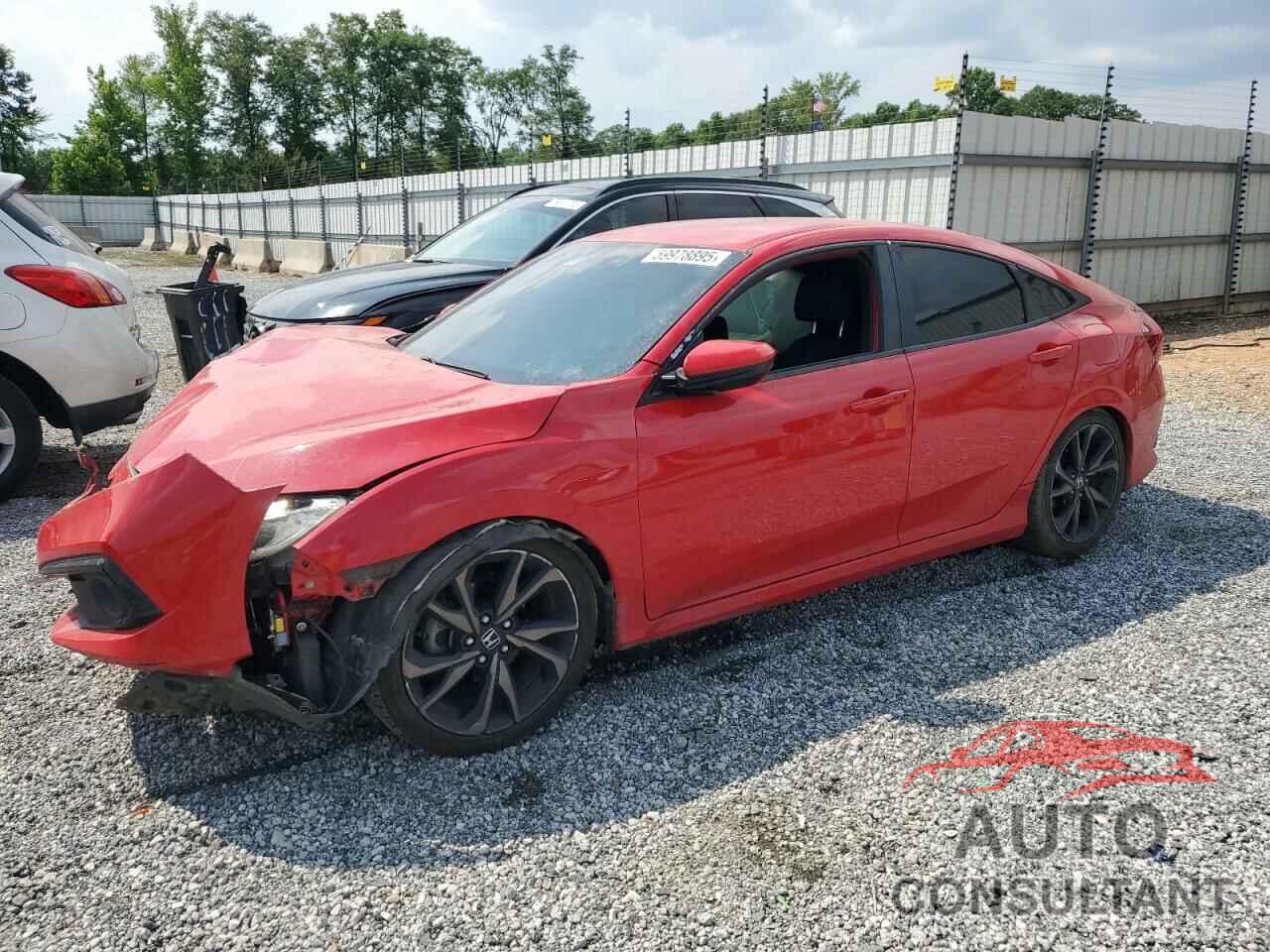 HONDA CIVIC 2019 - 2HGFC2E89KH522007