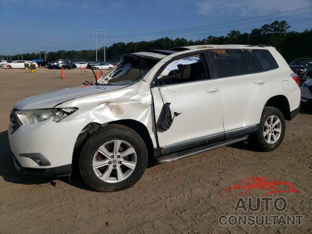 TOYOTA HIGHLANDER 2013 - 5TDZK3EHXDS130131