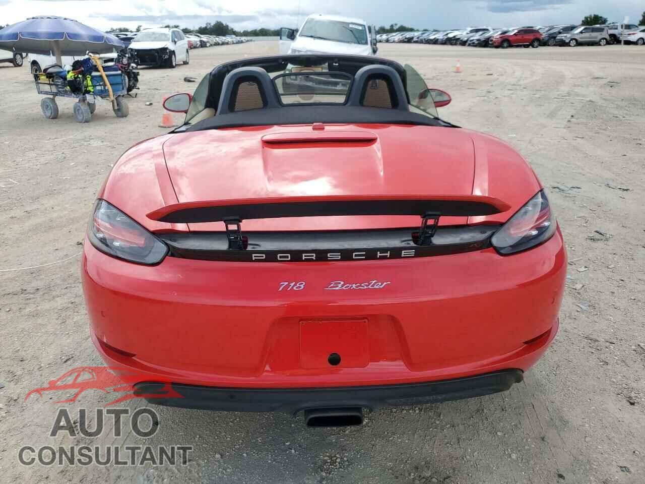 PORSCHE BOXSTER 2017 - WP0CA2A87HS220701