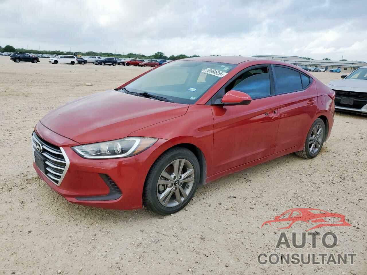 HYUNDAI ELANTRA 2017 - KMHD84LF0HU061026