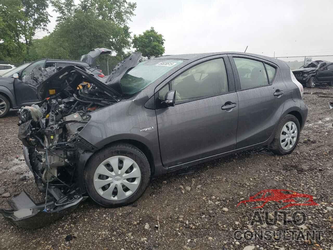 TOYOTA PRIUS 2012 - JTDKDTB34C1512705