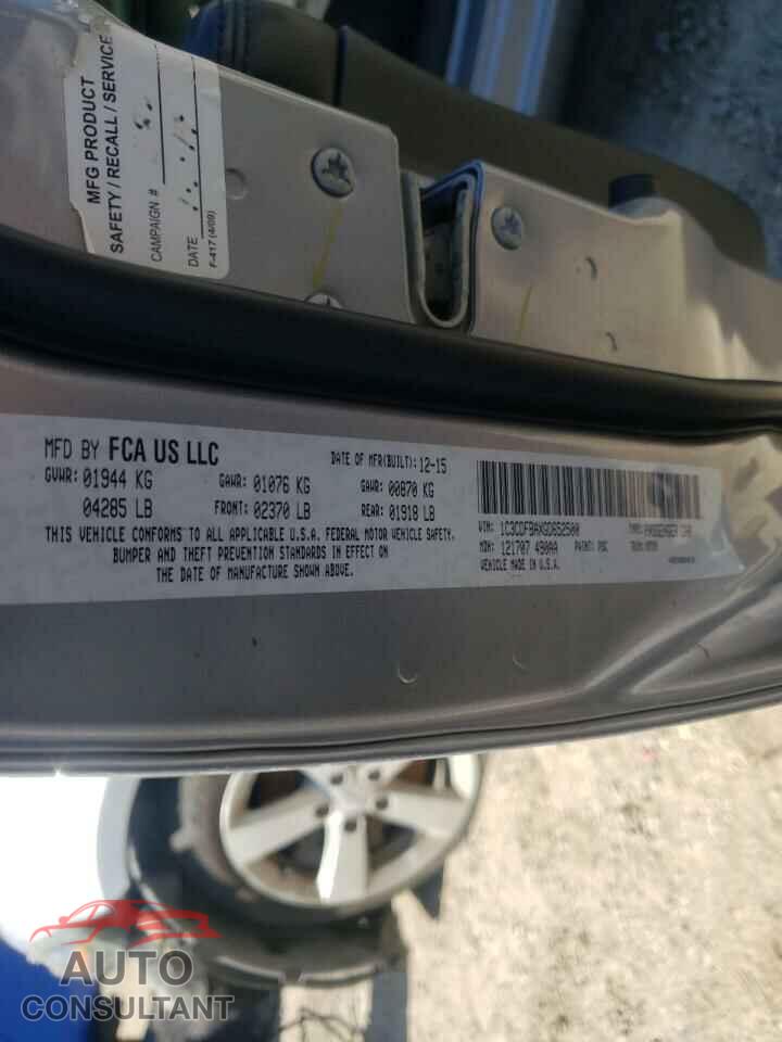 DODGE DART 2016 - 1C3CDFBAXGD652500