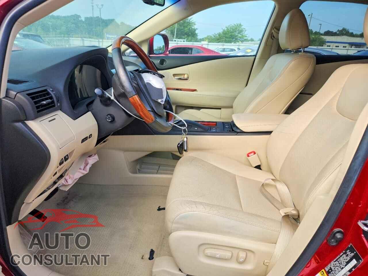 LEXUS RX350 2011 - 2T2BK1BA8BC115027