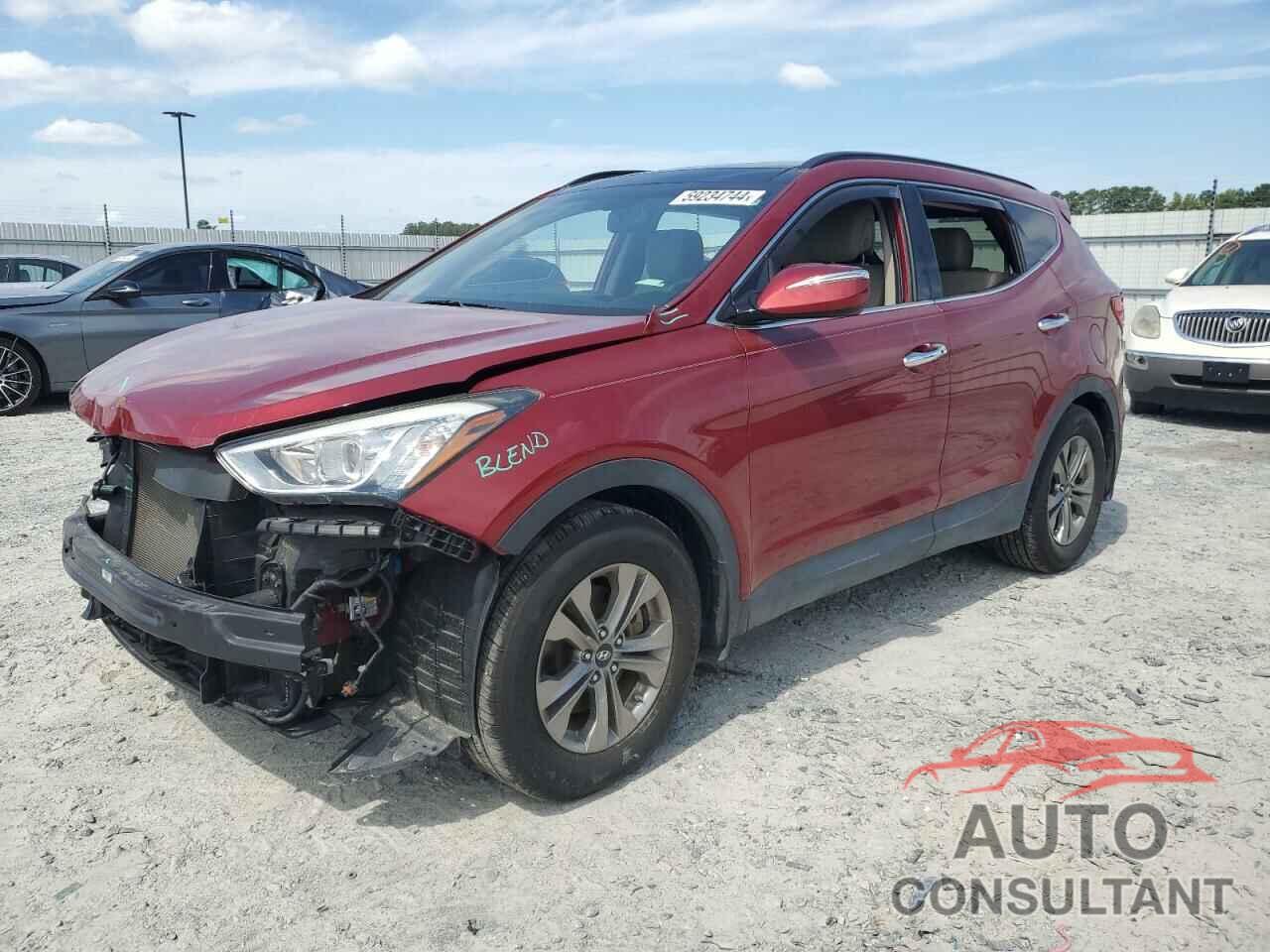 HYUNDAI SANTA FE 2016 - 5XYZU3LB5GG312197