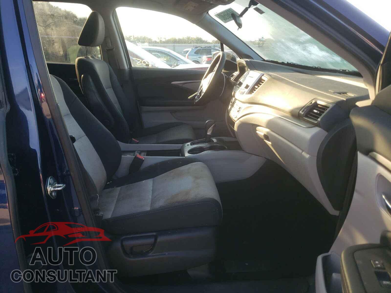 HONDA RIDGELINE 2017 - 5FPYK3F41HB016348