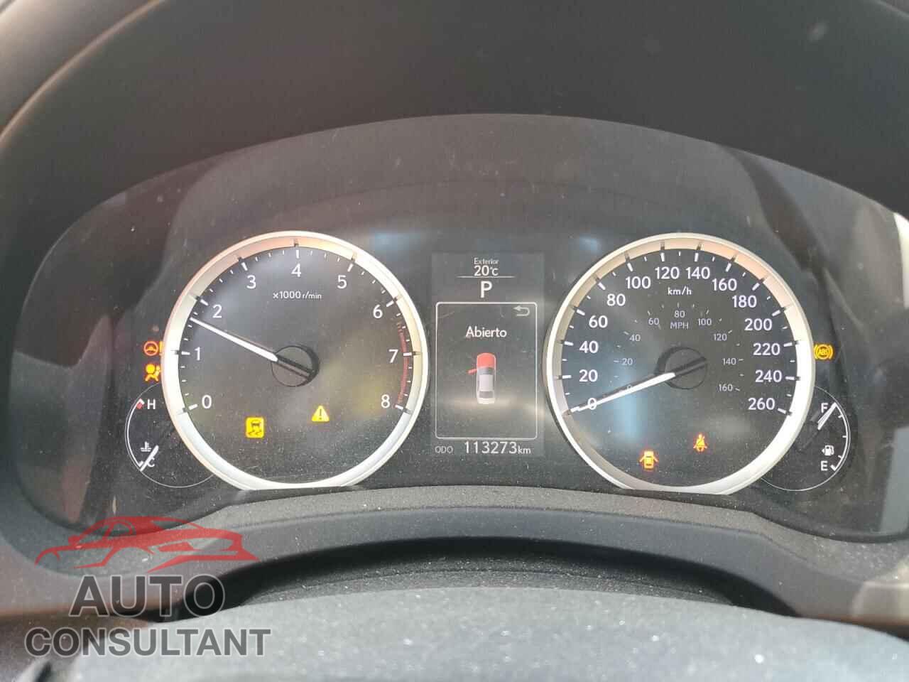 LEXUS IS 2014 - JTHCF1D20E5003969