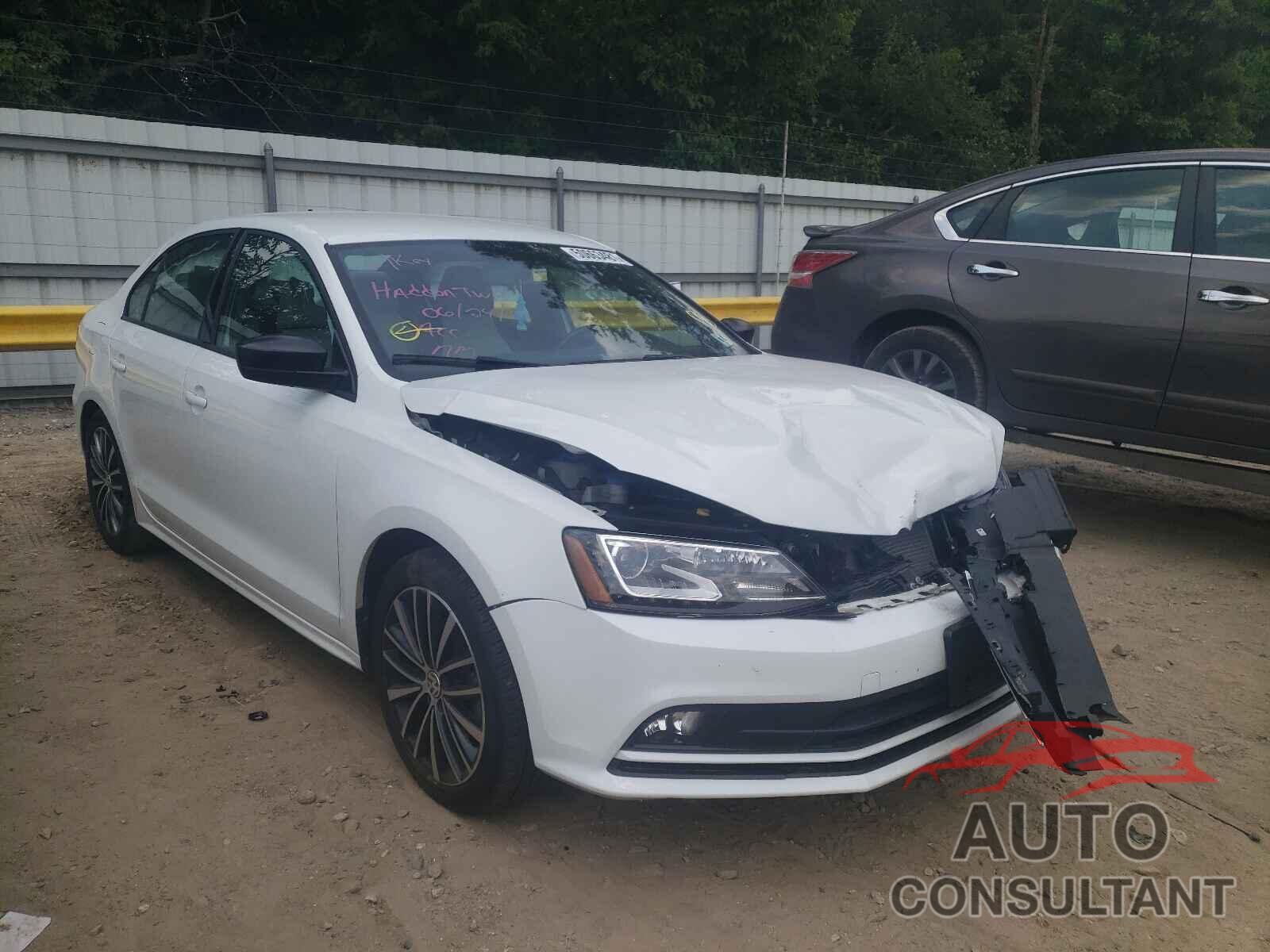 VOLKSWAGEN JETTA 2016 - 3VWD17AJ3GM394595