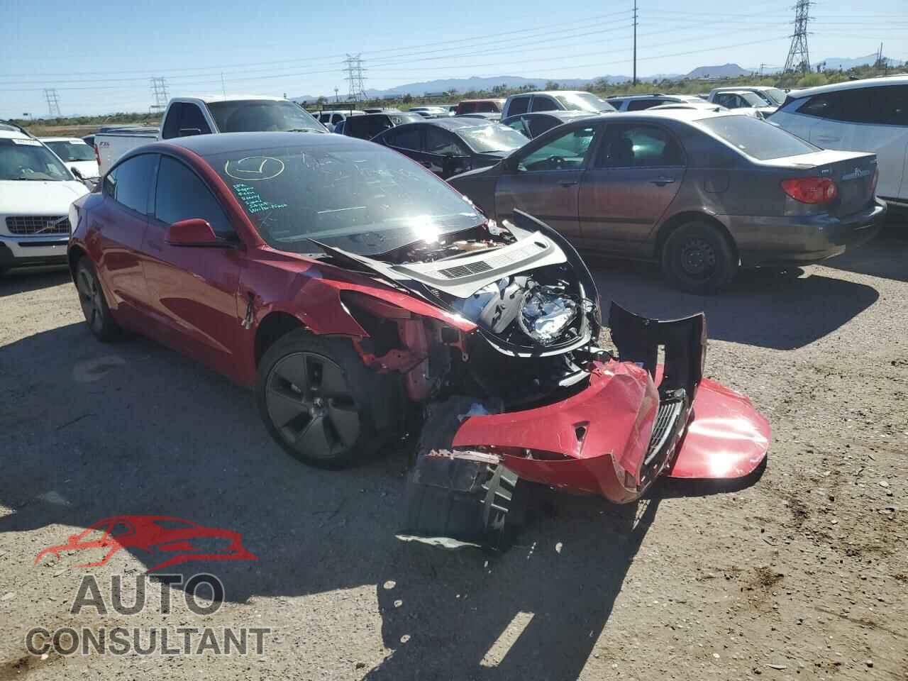 TESLA MODEL 3 2022 - 5YJ3E1EAXNF374436