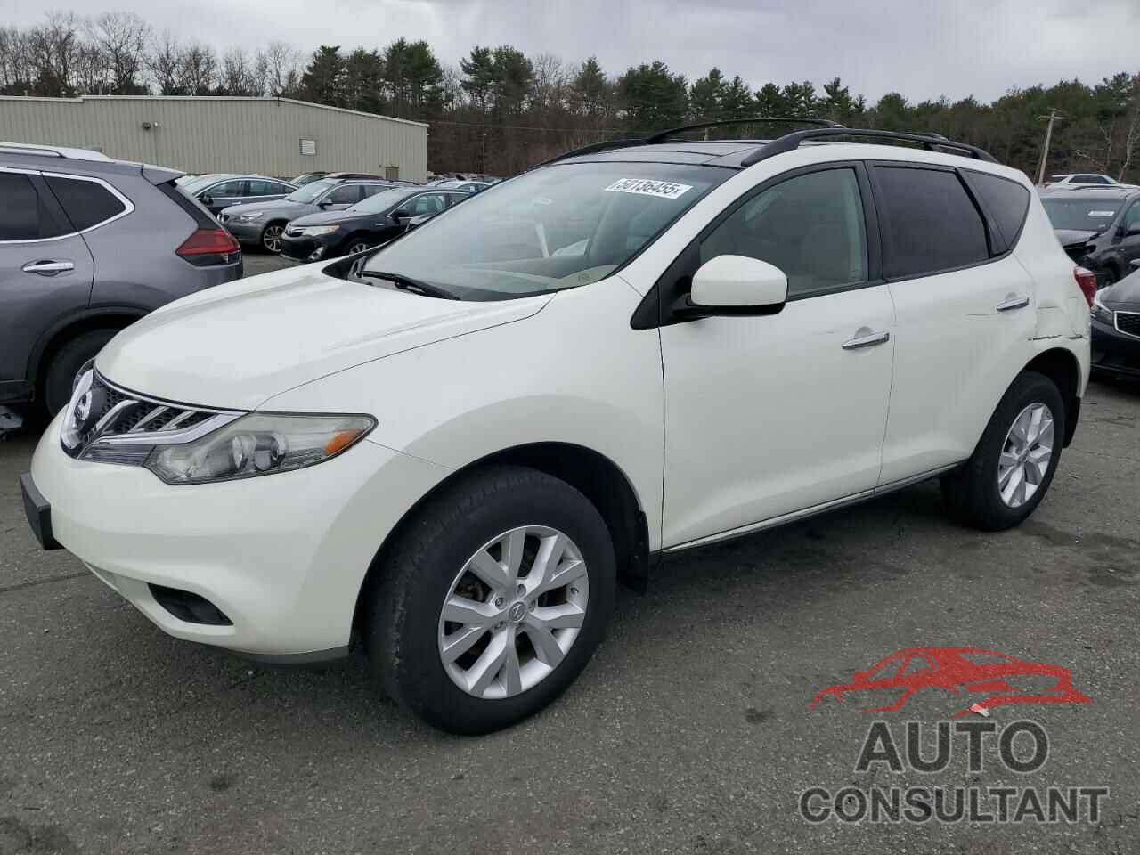 NISSAN MURANO 2012 - JN8AZ1MW0CW219609