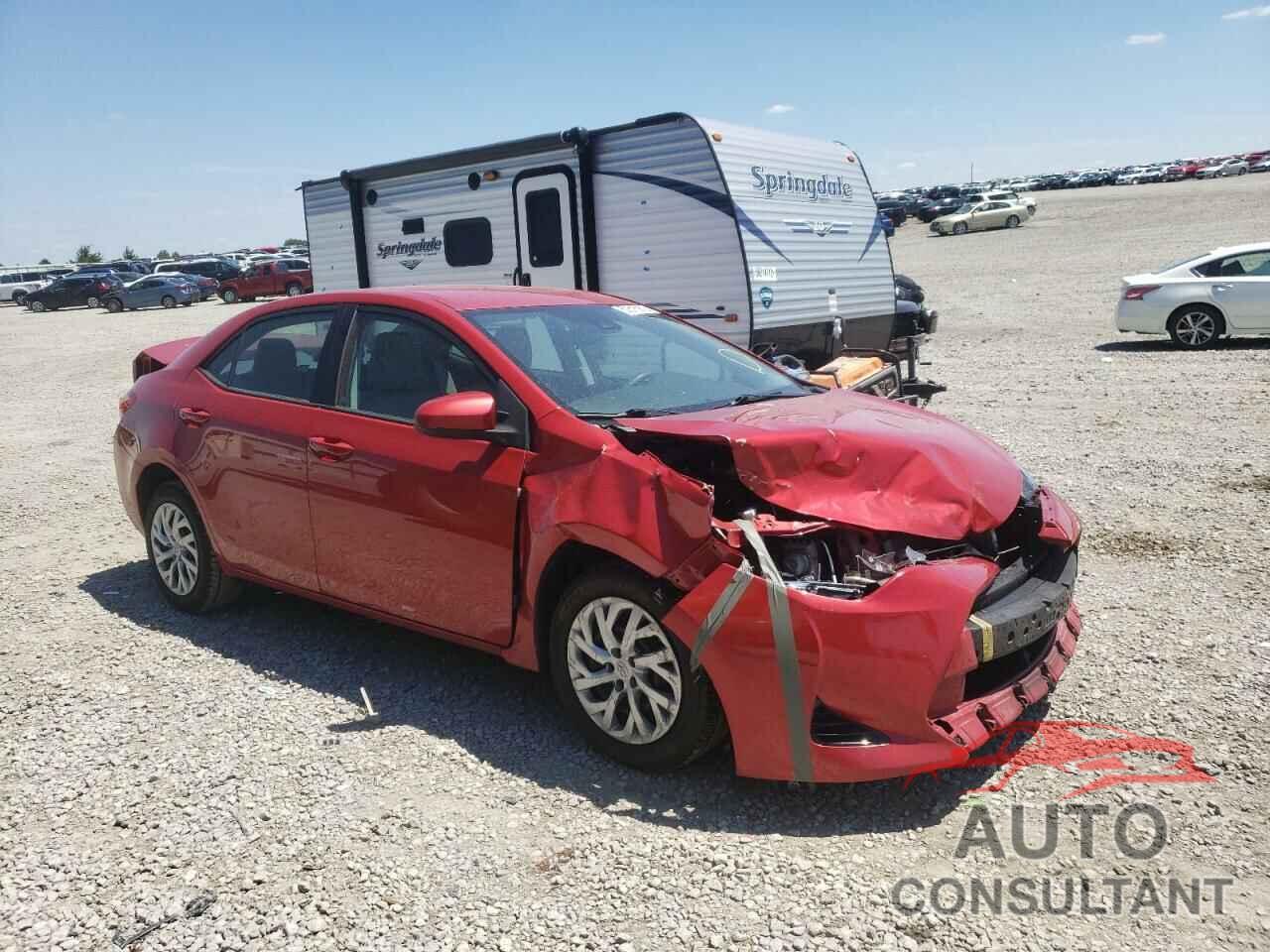 TOYOTA COROLLA 2017 - 2T1BURHEXHC869045