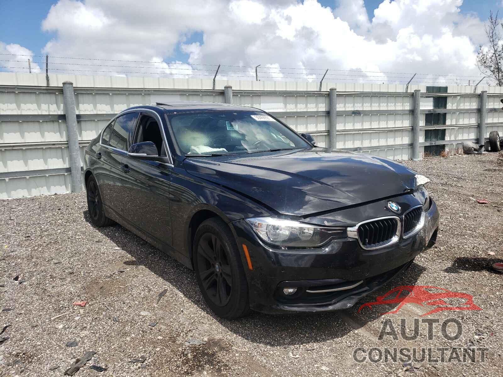 BMW 3 SERIES 2017 - WBA8B9G36HNU54444