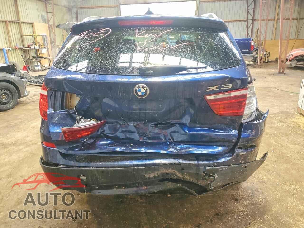 BMW X3 2014 - 5UXWX9C53E0D22996