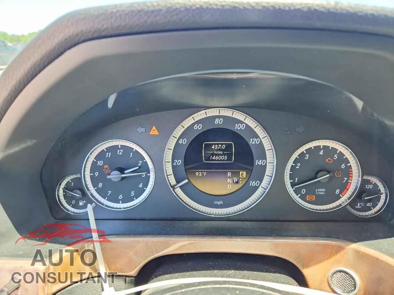 MERCEDES-BENZ E-CLASS 2012 - WDDHF8JB1CA544401