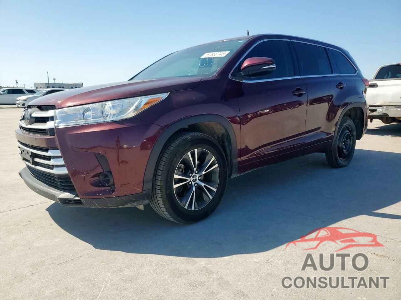 TOYOTA HIGHLANDER 2017 - 5TDZARFH7HS032569