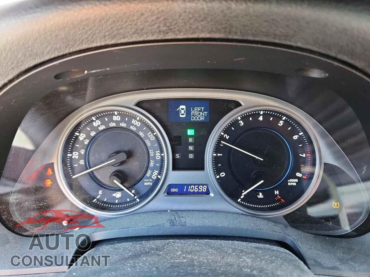 LEXUS IS 2010 - JTHBF5C22A5124792