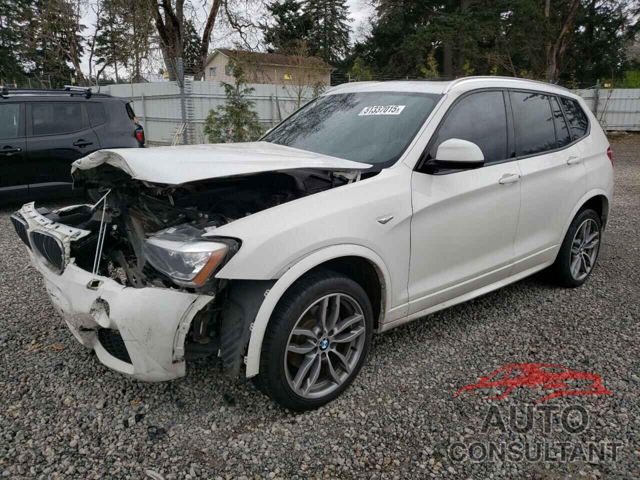 BMW X3 2016 - 5UXWX7C52G0S16673