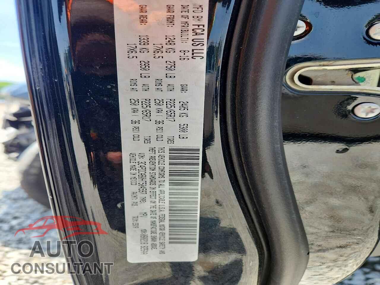 DODGE JOURNEY 2017 - 3C4PDCAB0HT504597