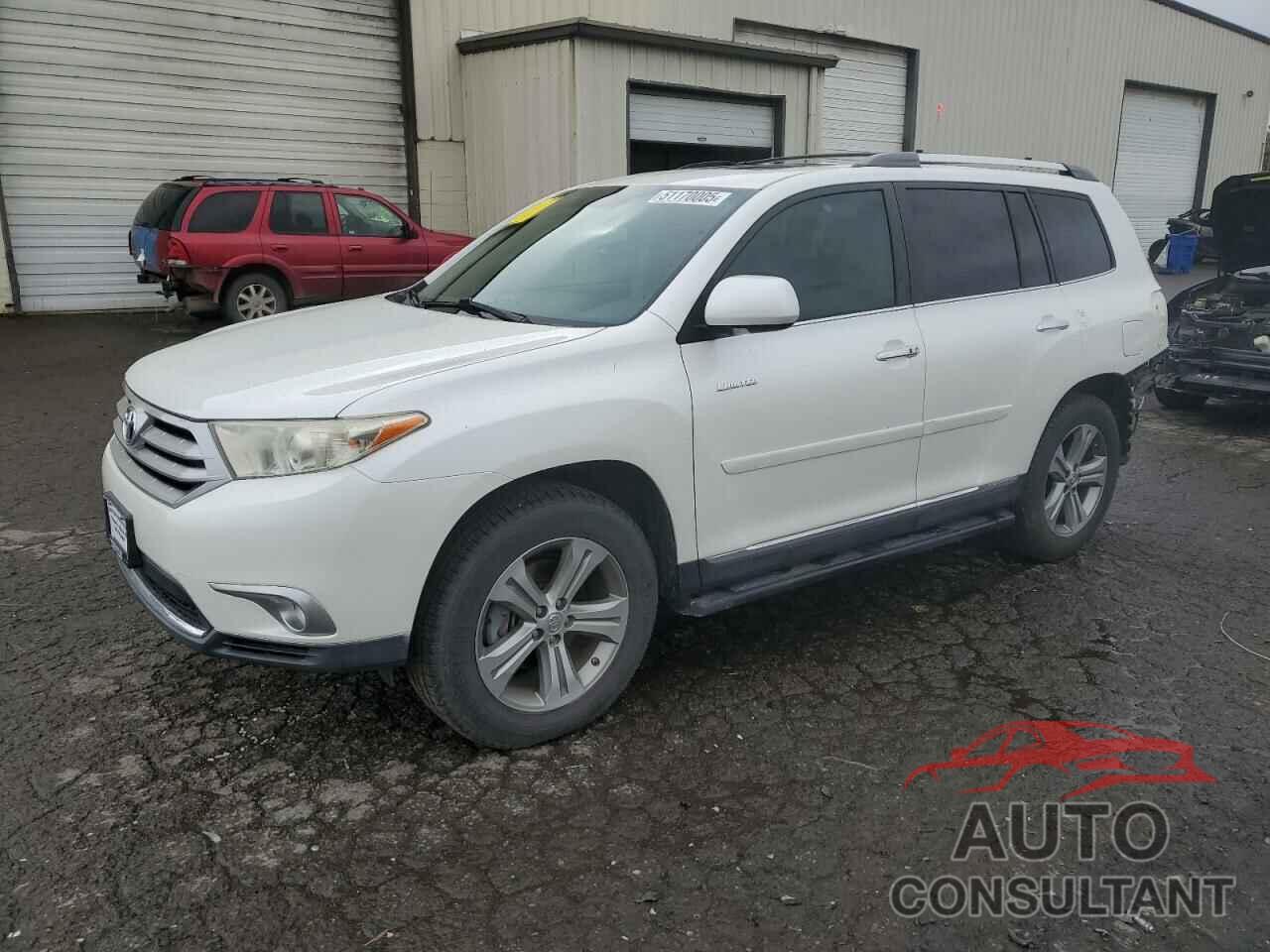 TOYOTA HIGHLANDER 2011 - 5TDDK3EH3BS053769