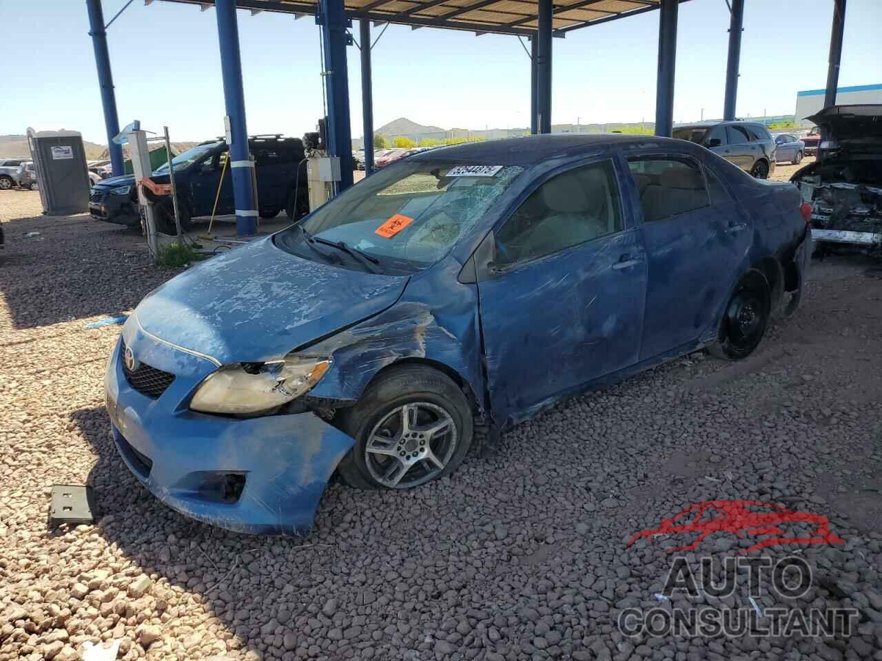 TOYOTA COROLLA 2009 - JTDBL40E89J040904