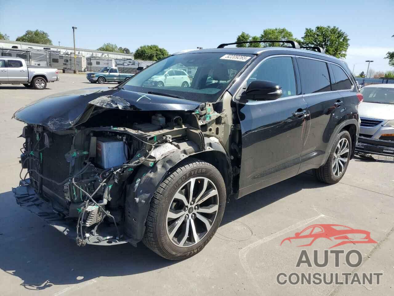 TOYOTA HIGHLANDER 2017 - 5TDDZRFH9HS422494