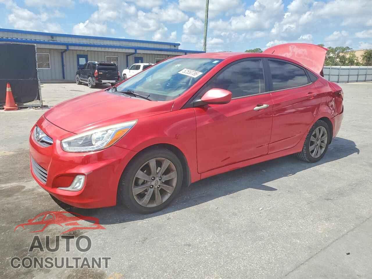 HYUNDAI ACCENT 2014 - KMHCU4AE6EU738299