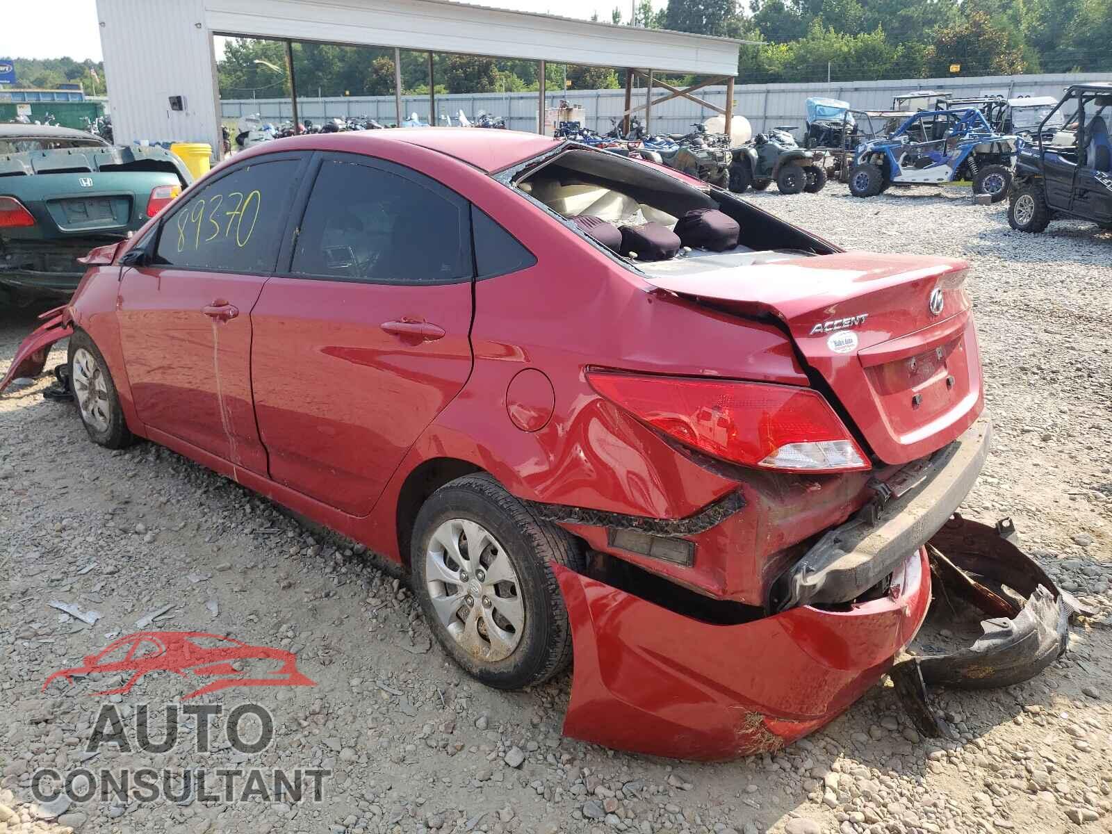 HYUNDAI ACCENT 2016 - KMHCT4AE1GU063337